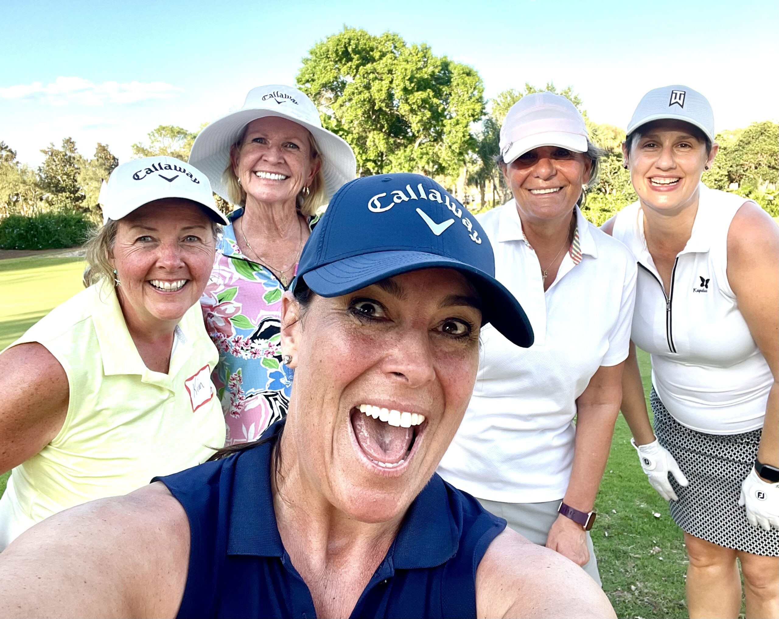 Lisa Longball Golf Fun Photo